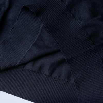 Stone Island Ghost 幽靈羊毛薄針織毛衣 黑色5