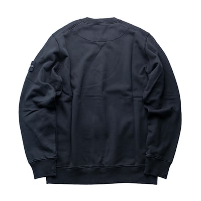 Stone Island 無刷絨經典衛衣 黑2