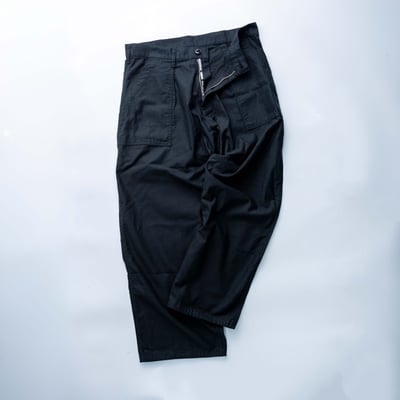 Neighborhood Wide Baker Pants 寬褲 黑3