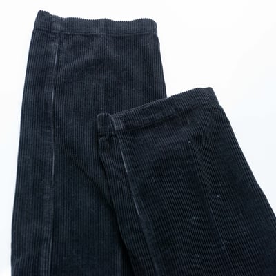 Stone Island 燈芯絨800標準版型長褲 黑色5