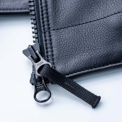 Stone Island 皮外套 黑7