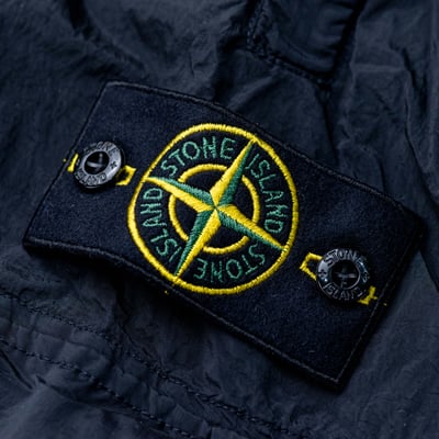 Stone Island 30919 金屬尼龍大口袋工裝褲 黑9