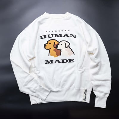 HUMAN MADE 重磅衛衣#2 小狗 白色5