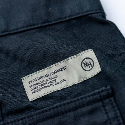 Neighborhood Wide Baker Pants 寬褲 黑7