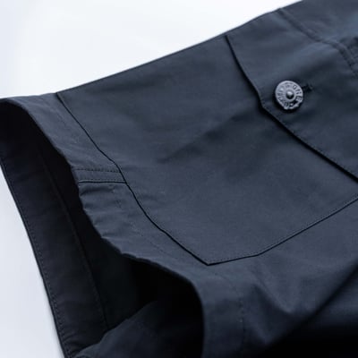 Stone Island Ghost 幽靈防風工裝短褲 黑7