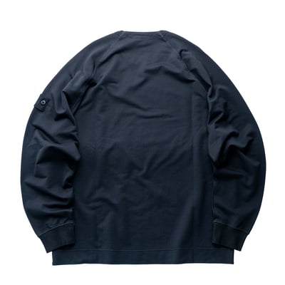 Stone Island Ghost 下襬無縮薄衛衣 黑2