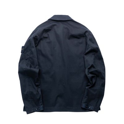 Stone Island 口袋工裝襯衫 黑色2