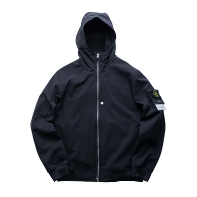 Stone Island 內刷絨軟殼外套 黑1