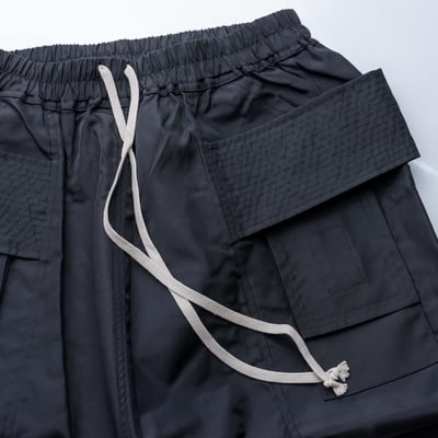 Rick Owens DRKSHDW CREATCH CARGO PODS 雙環短褲 黑6