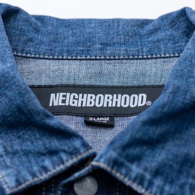 Neighborhood 丹寧襯衫 藍色9