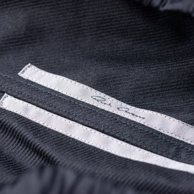 Rick Owens 主線 抽繩工作長褲 黑4