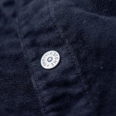 Stone Island Moleskin 襯衫外套 黑3