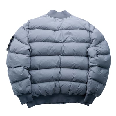 Stone Island Seamless Tunnel 羽絨飛行外套 灰2