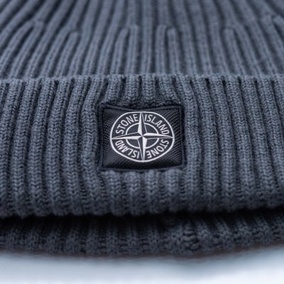 Stone Island RWS毛帽 水泥灰4