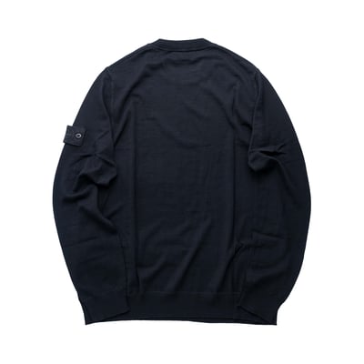 Stone Island Ghost 幽靈羊毛薄針織毛衣 黑色2