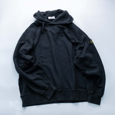 Stone Island 刷絨連帽衛衣 黑3