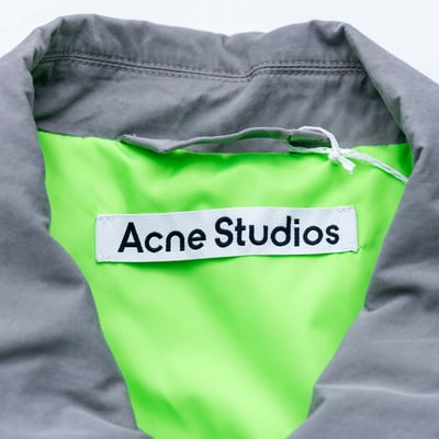 Acne Studios 染色羽絨飛行外套 灰色5