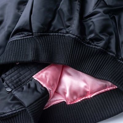 Acne Studios Logogram 飛行外套 黑4