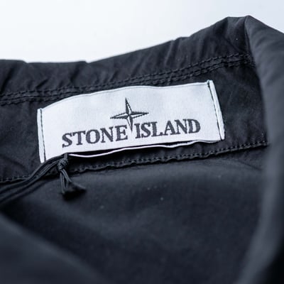 Stone Island LIGHT COMPACT TOUCH POLY-TC 尼龍外套 黑7