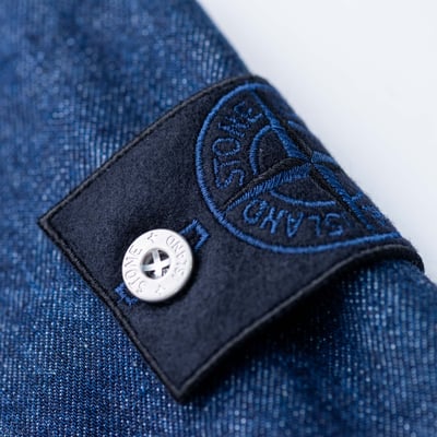 Stone Island 單寧系列 單寧襯衫外套 藍6
