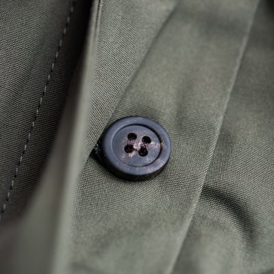 Rick Owens 主線 Cropped 九分褲 墨綠7