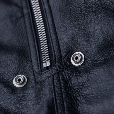 Rick Owens 主線 Cargobela 羊皮工裝短褲 黑7