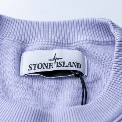 Stone Island 薄針織衛衣 薰衣草色4