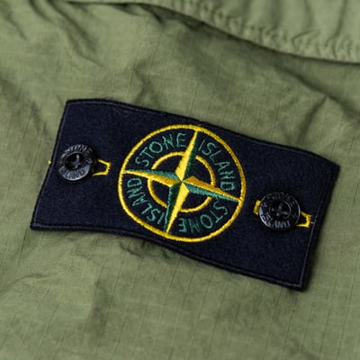 [ Stone Island ] 32032 MIX FABRIC HYPE-TC 綠色10