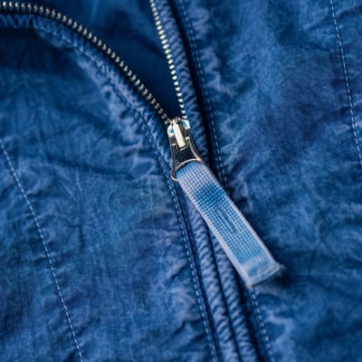 Stone Island 丹寧系列 半拉鏈衝鋒外套 靛色7