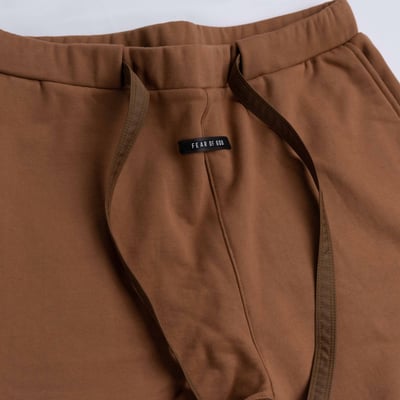 [Fear of god] Sweatpants 拼接棉長褲 棕褐色3