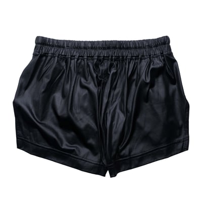 Rick Owens 主線 Fog Boxer 女款尼龍熱褲 黑2