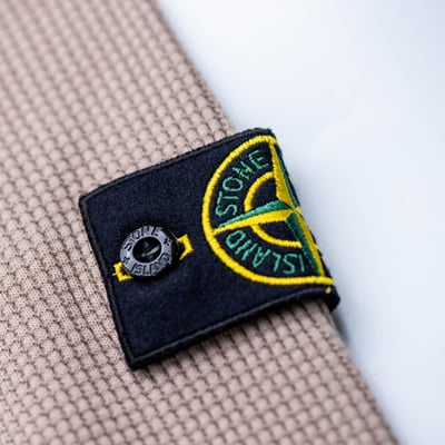 Stone Island 華夫格衛衣 沙色5