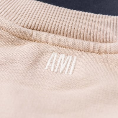 AMI PARIS 衛衣 亞麻色8