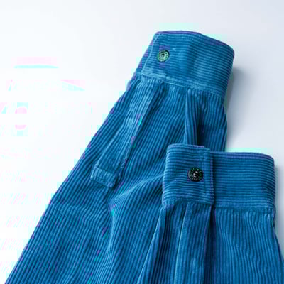 Stone Island 燈芯絨寬鬆襯衫外套 藍6