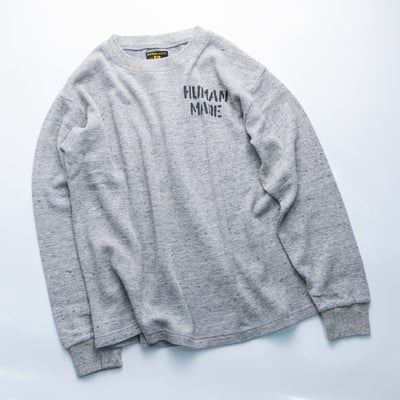 Human Made 薄長袖 灰3