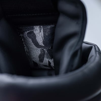 Rick Owens 主線 小牛皮 Mega Geobasket 高筒 黑色10