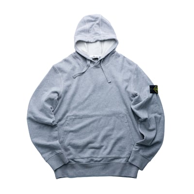 Stone Island 連帽衛衣 淺灰1
