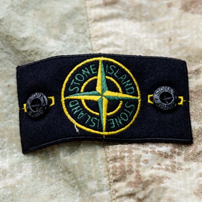 Stone Island Dissolving Grid Camual Print 再熔三裂尼龍格紋迷彩 卡其6