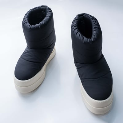 Rick Owens DRKSHDW Mega Bumper Lunar biker boots 副線五芒星高筒靴 黑3