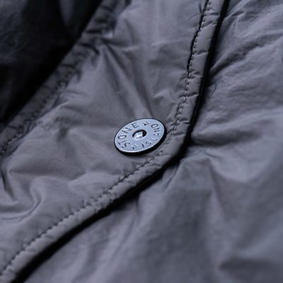 Stone Island 鴨絨填充尼龍外套 鉛灰6