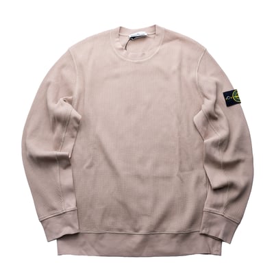 Stone Island 華夫格衛衣 沙色1