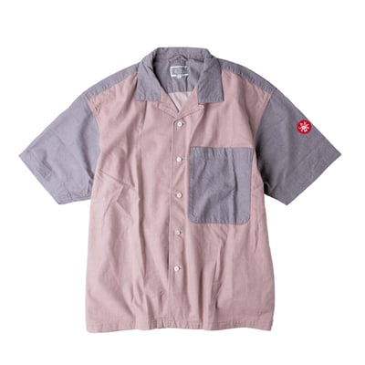 [ Cav Empt ] 短袖襯衫 粉芋色1