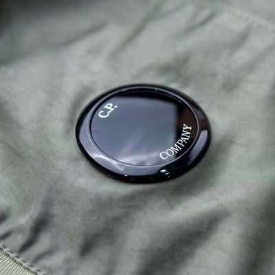 C.P. Company 金屬尼龍後背包 鼠尾草綠7