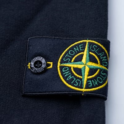 Stone Island 經典刷絨衛衣 黑5