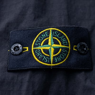 Stone Island 抗撕裂工裝襯衫外套 黑7