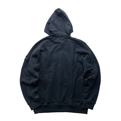 Stone Island 刷絨寬鬆帽踢 黑2