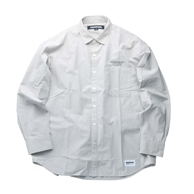 Neighborhood 寬鬆襯衫 灰1