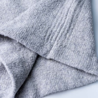 Stone Island Fancy Yarn 厚針織毛衣 灰6