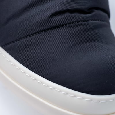 Rick Owens DRKSHDW 副線 puffer slip-on 懶人鞋 黑8