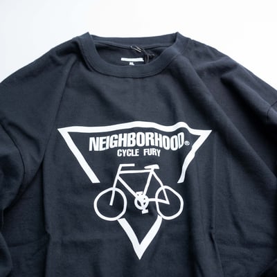 Neighborhood NH. T-SHIRT LS-3 黑6